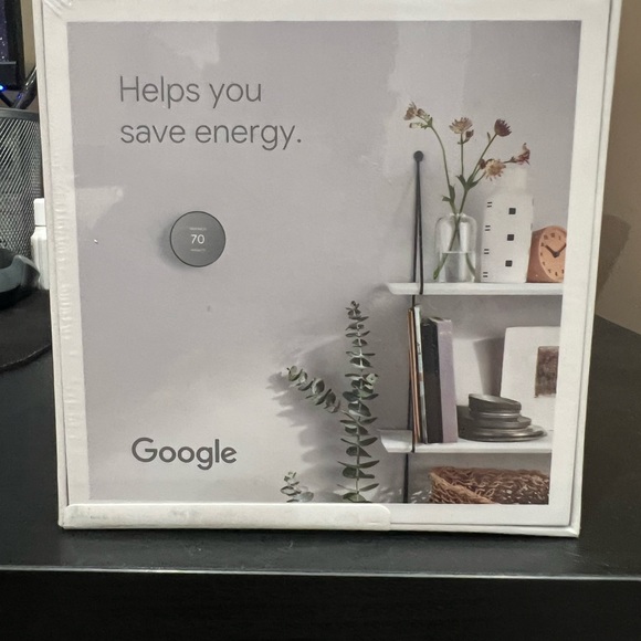 Google Nest Thermostat - Smart Thermostat for Home-Charcoal- Brand New! - Picture 9 of 12